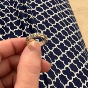 Jai John Hardy Sterling Floral Carved Band…